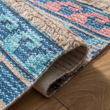 Safavieh Saffron 4'-0" x 6'-0" Rug in Blue / Taupe