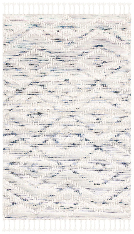 Safavieh Natura 4'-0" x 6'-0" Rug in Ivory / Blue