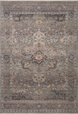 Loloi Lyra Lyr-03 Sky/Multi Rug - main flat