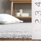 Safavieh Renewal 4'-0" x 6'-0" Rug in Silver / Grey