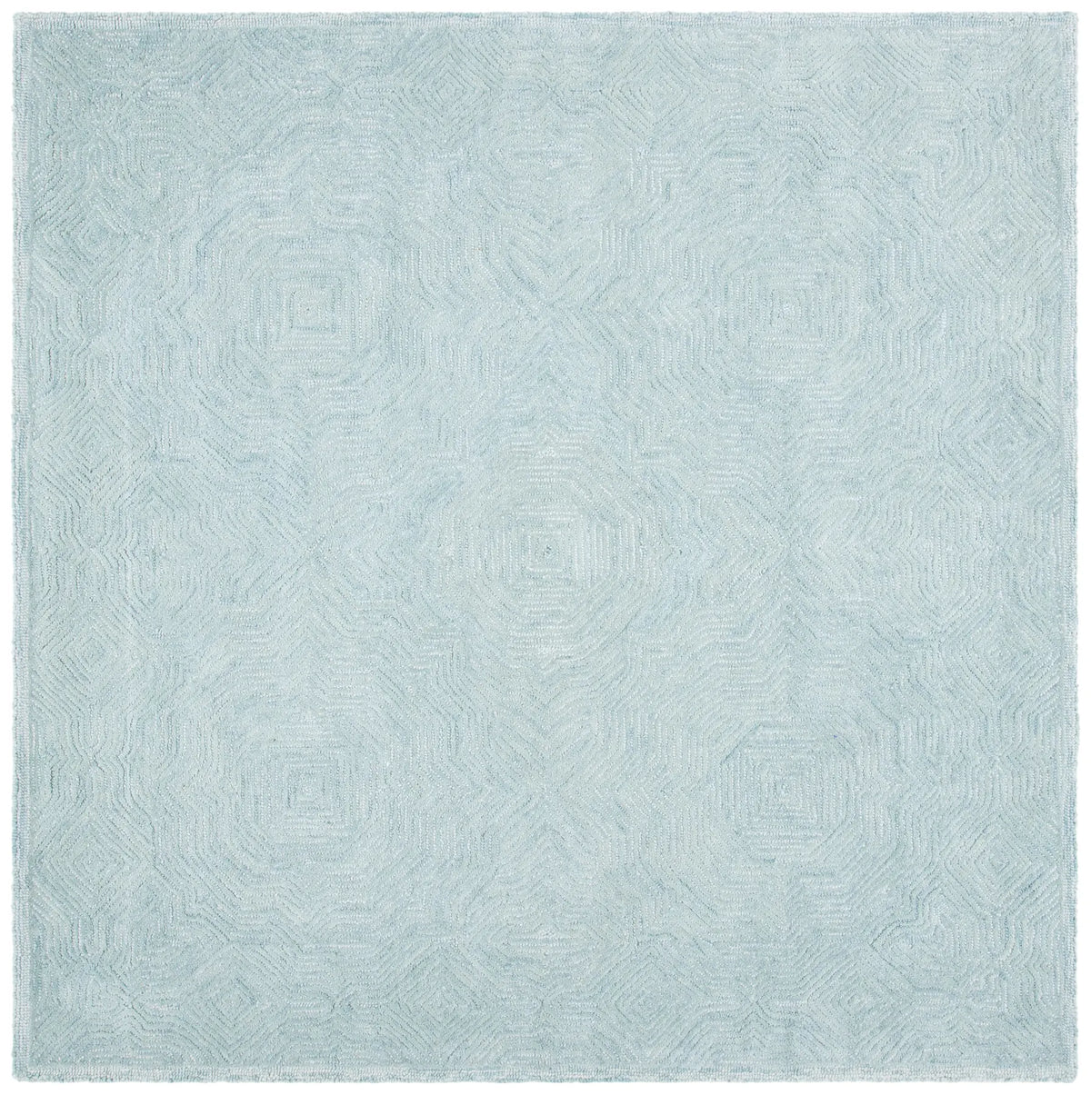 Safavieh Ikat 6'-0" x 6'-0" Rug in Aqua