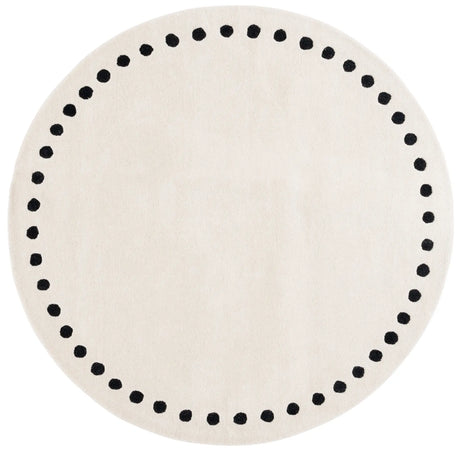 Safavieh Metro 6'-0" x 6'-0" Rug in Ivory / Black