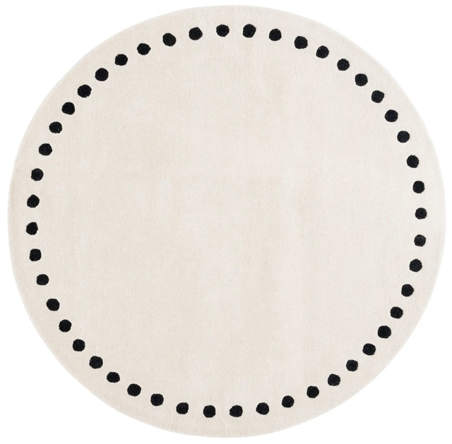 Safavieh Metro 6'-0" x 6'-0" Rug in Ivory / Black