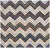 Safavieh Nantucket 4'-0" x 4'-0" Rug in Ivory / Black