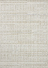 Loloi Roxie ROX-05 Contemporary Power Loomed Ivory, Natural Rug - main flat