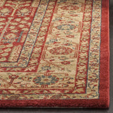 Safavieh Mahal 5'-1" x 7'-7" Rug in Red / Natural