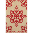 Oriental Weavers Sphinx Cayman 097R9 Sand / Red Rugs - main flat