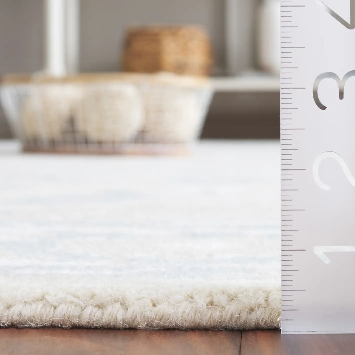 Safavieh Ebony 4'-0" x 6'-0" Rug in Beige / Ivory