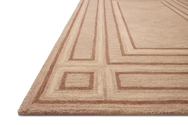 Chris Loves Julia x Loloi Alfie ALF-01 Blush / Rose Rug - rug corner