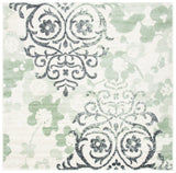 Safavieh Adirondack 6'-7" x 6'-7" Rug in Ivory / Green