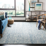Safavieh Abstract 10'-0" x 14'-0" Rug in Ivory / Navy