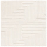 Safavieh Ebony 6'-0" x 6'-0" Rug in Ivory