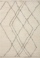 Loloi Fabian Fab-02 Ivory/Charcoal Rug - main flat