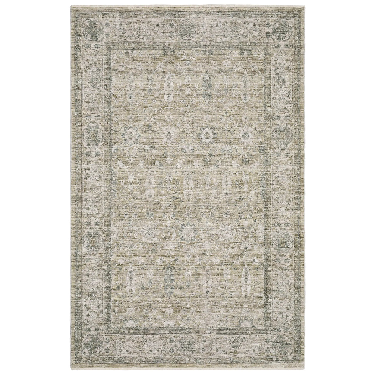 Oriental Weavers Sphinx Avalon AVA03 Grey Rugs - main flat