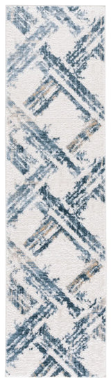 Safavieh Kingston 2'-2" x 8'-0" Rug in Blue / Ivory