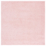 Safavieh Lindsay Shag 6'-7" x 6'-7" Rug in Pink