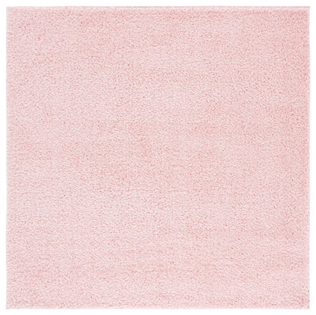 Safavieh Lindsay Shag 6'-7" x 6'-7" Rug in Pink