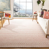 Safavieh Micro-Loop 10'-0" x 14'-0" Rug in Pink / Ivory