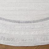 Safavieh Hanna 6'-7" x 6'-7" Rug in Ivory / Grey