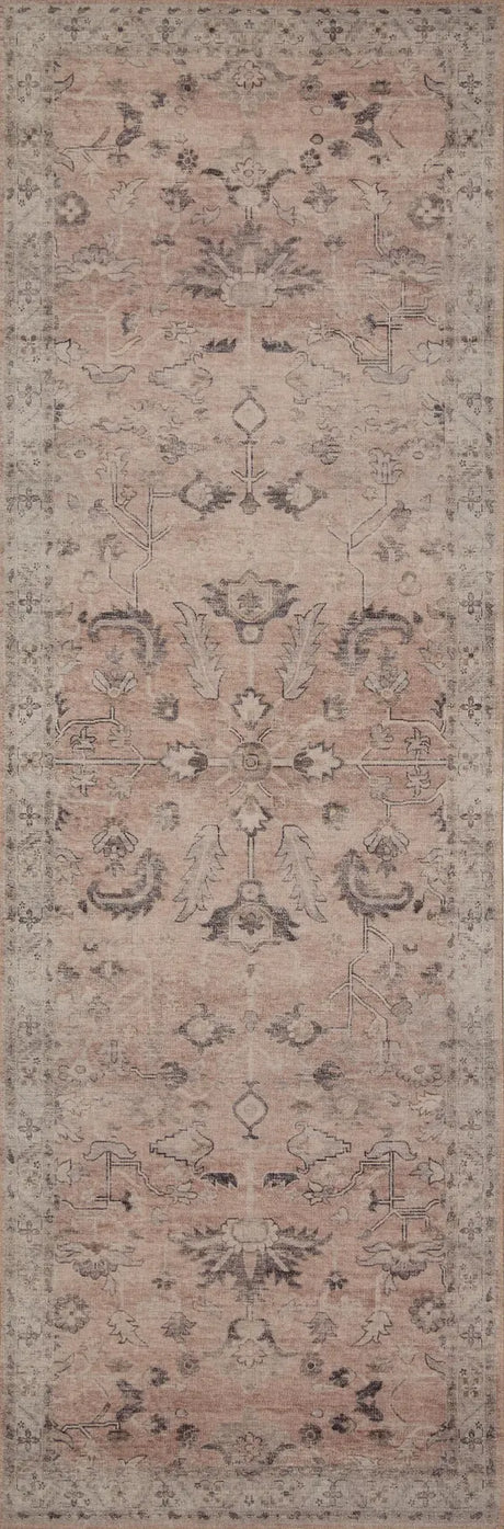Loloi Hathaway Hth-06 Blush/Multi Rugs - runner flat