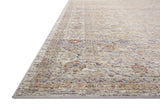Loloi Indra Ina-01 Stone/Multi Rug - rug corner