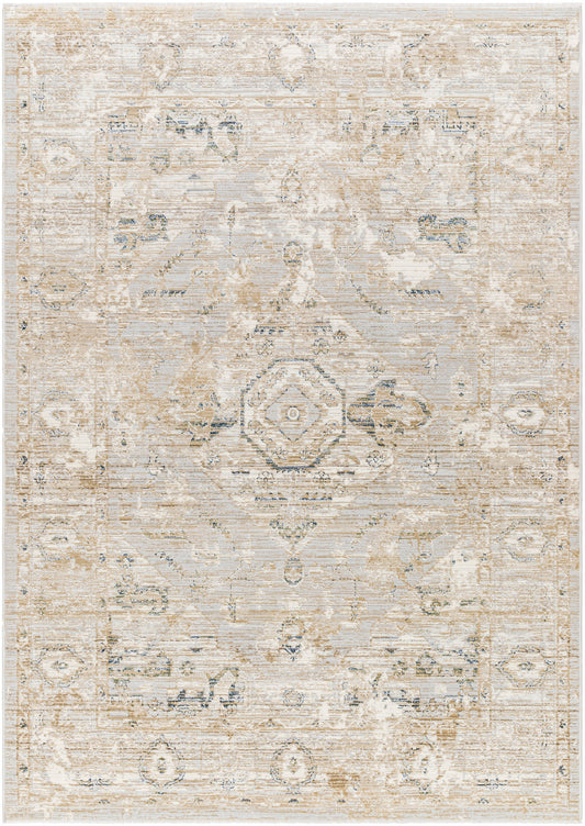 Surya Edmonton Edo-2302 Light Grey, Ash Area Rug