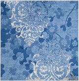 Safavieh Adirondack 6'-0" x 6'-0" Rug in Light Blue / Dark Blue