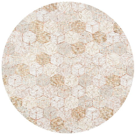 Safavieh Soho 6'-0" x 6'-0" Rug in Beige / Taupe