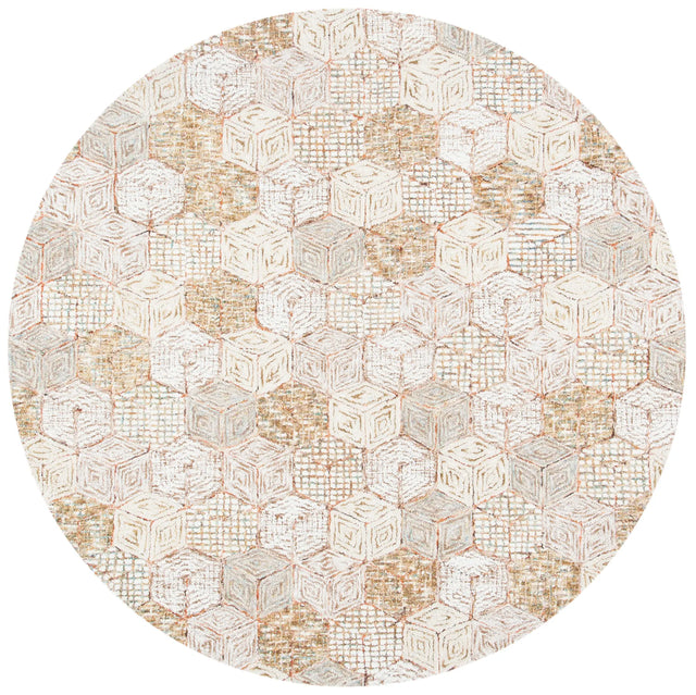 Safavieh Soho 6'-0" x 6'-0" Rug in Beige / Taupe