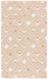 Safavieh Montauk 3'-0" x 5'-0" Rug in Peach / Ivory