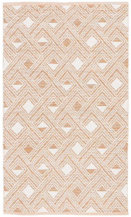 Safavieh Montauk 3'-0" x 5'-0" Rug in Peach / Ivory