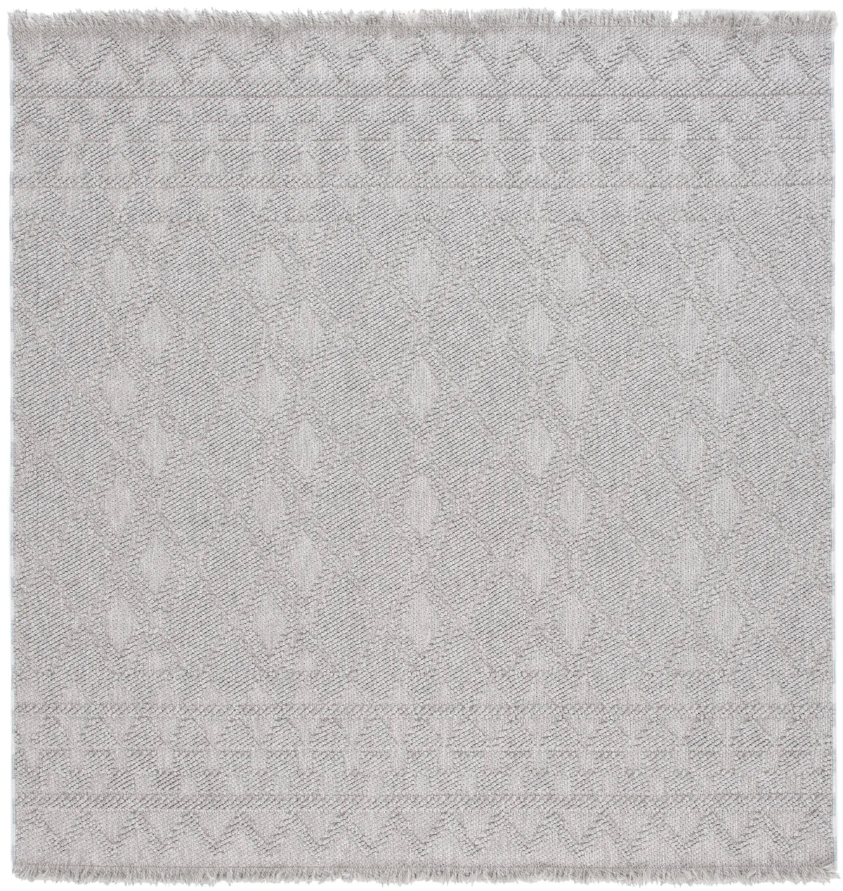 Safavieh Lotus 6'-7" x 6'-7" Rug in Light Grey / Grey