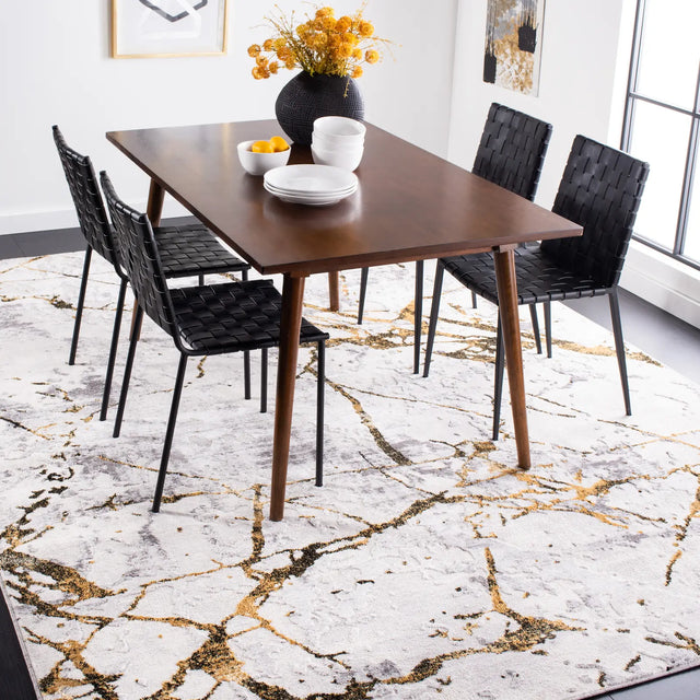 Safavieh Amelia 10'-0" x 14'-0" Rug in Grey / Gold