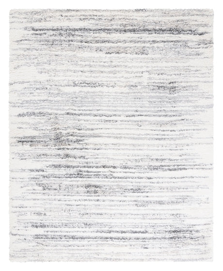 Safavieh Fontana Shag  800 10'-0" x 14'-0" Rug in Ivory / Grey