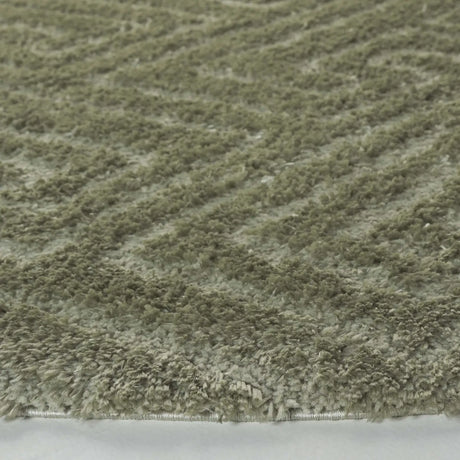 Safavieh Tahoe Shag 5'-0" x 5'-0" Rug in Sage