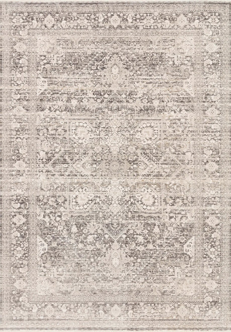 Loloi Homage Hom-04 Ivory/Grey Rugs - main flat