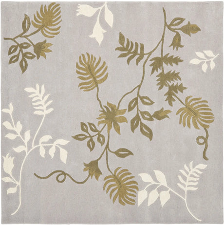 Safavieh Soho 6'-0" x 6'-0" Rug in Light Grey