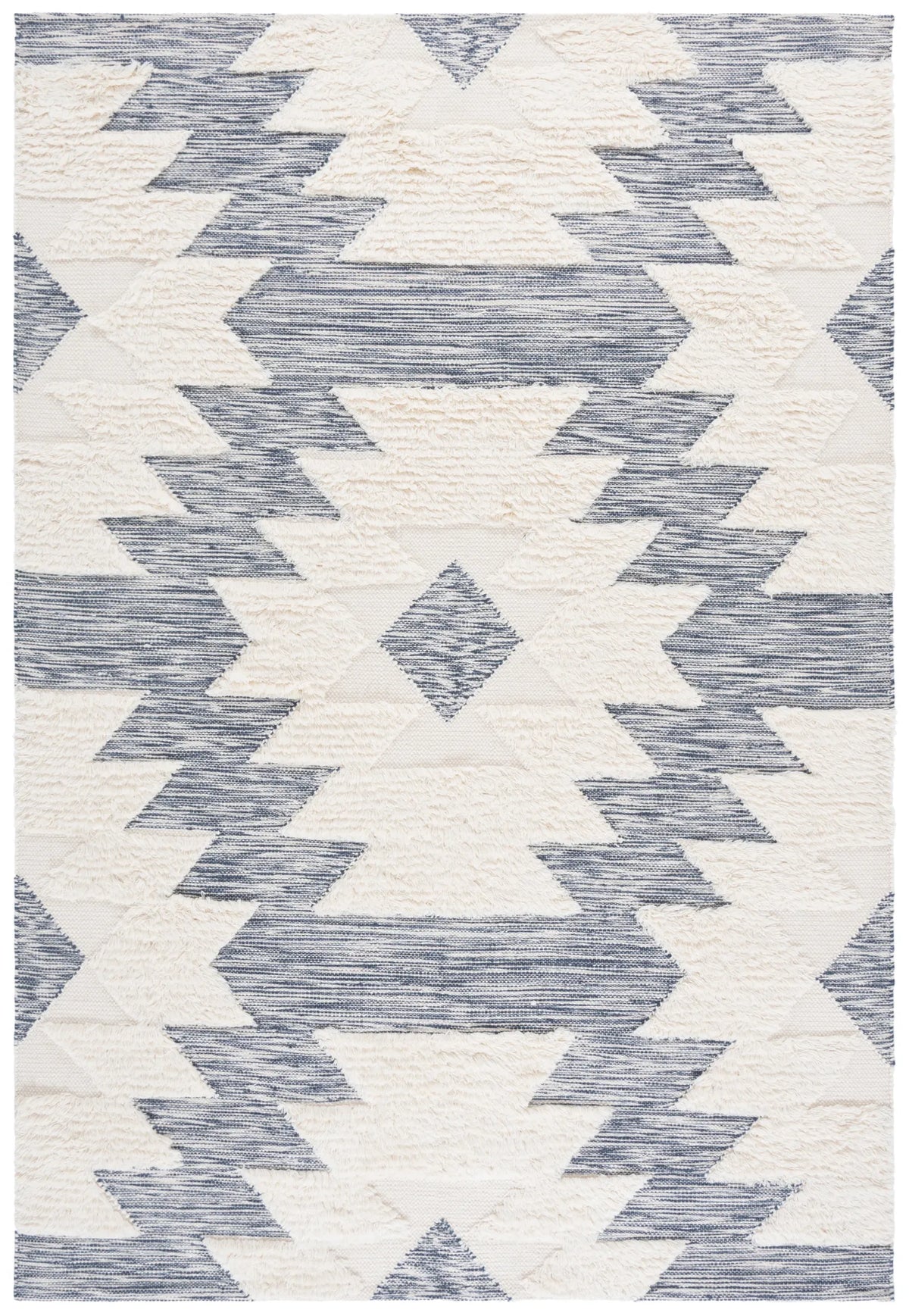 Safavieh Kenya 6'-0" x 9'-0" Rug in Navy / Ivory