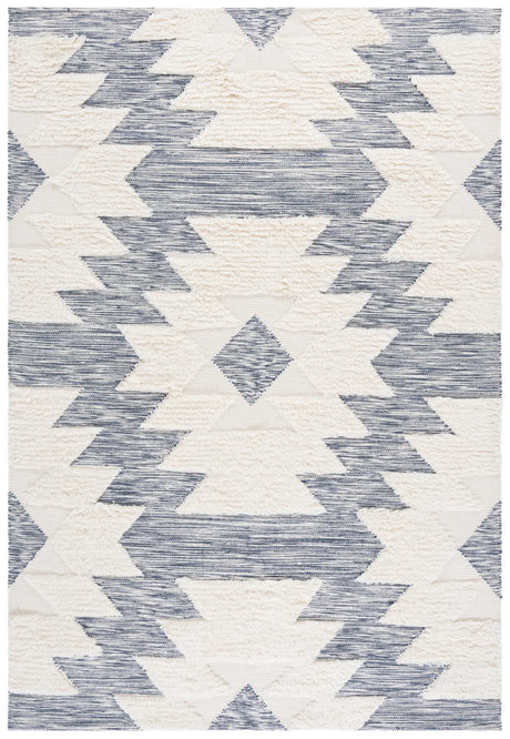 Safavieh Kenya 6'-0" x 9'-0" Rug in Navy / Ivory