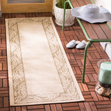 Safavieh Courtyard 2'-3" x 6'-7" Rug in Natural / Brown
