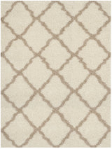 Safavieh Sgd-Dallas Shag 10'-0" x 14'-0" Rug in Ivory / Beige