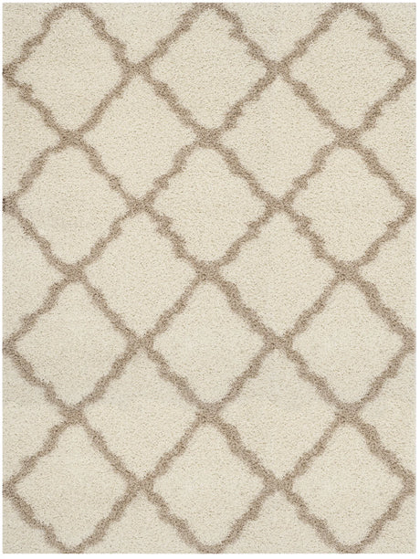 Safavieh Sgd-Dallas Shag 10'-0" x 14'-0" Rug in Ivory / Beige