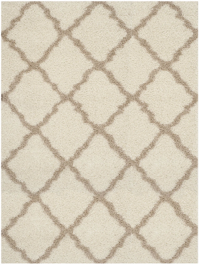 Safavieh Sgd-Dallas Shag 10'-0" x 14'-0" Rug in Ivory / Beige
