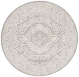 Safavieh Reflection 5'-0" x 5'-0" Rug in Light Grey / Cream