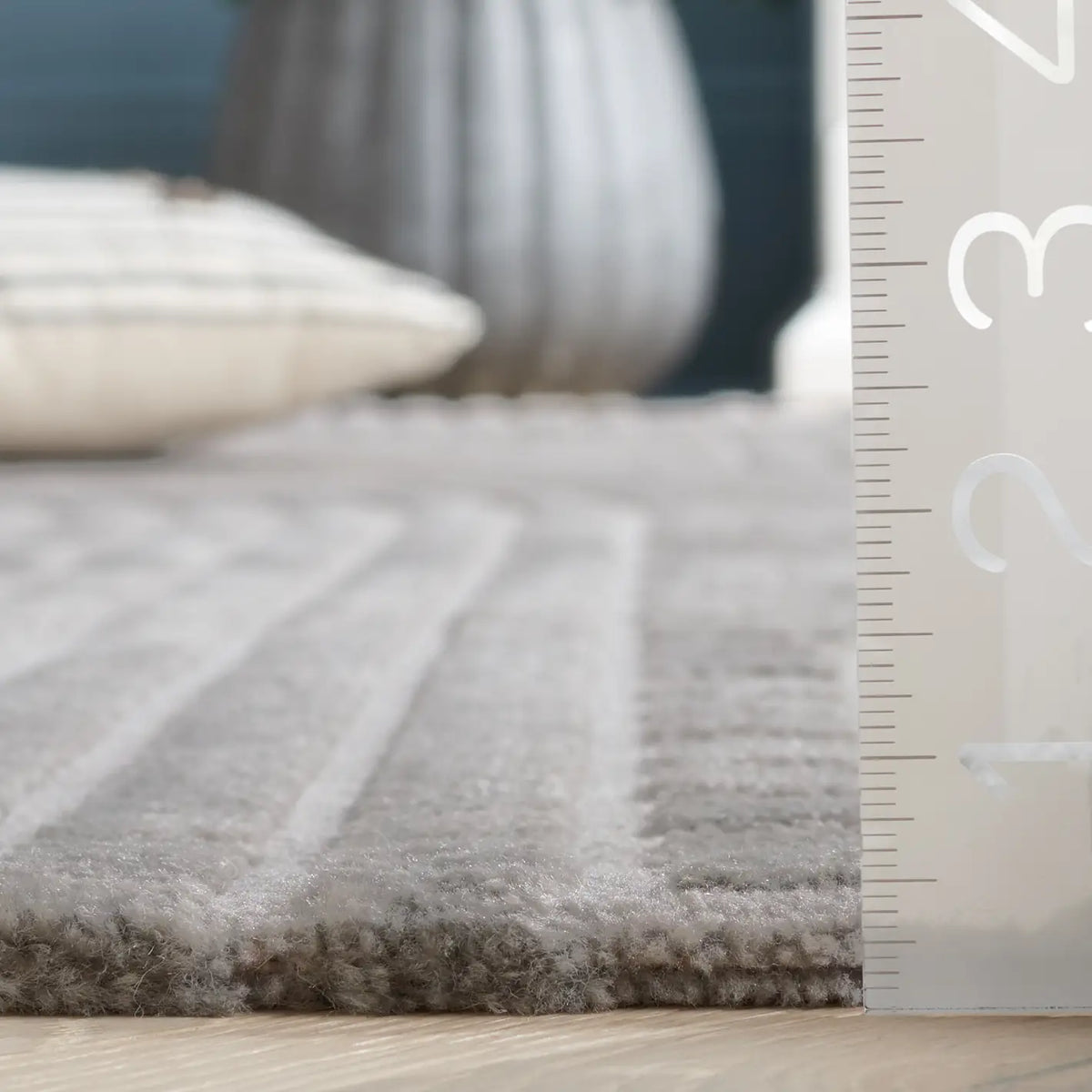 Safavieh Saylor 100 4'-0" x 6'-0" Rug in Grey