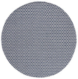 Safavieh Montauk 6'-0" x 6'-0" Rug in Ivory / Navy