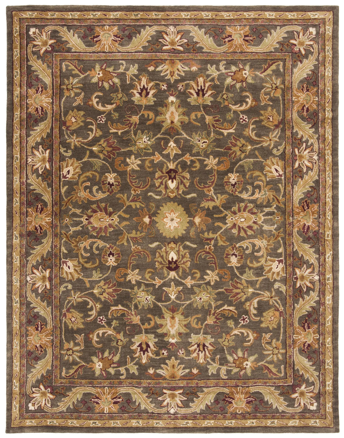 Safavieh Antiquity 9'-6" x 13'-6" Rug in Green / Gold
