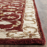 Safavieh Royalty 2'-3" x 7'-0" Rug in Red / Ivory