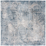 Safavieh Parker 6'-7" x 6'-7" Rug in Blue / Taupe