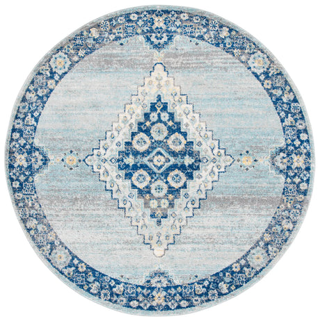 Safavieh Madison 6'-7" x 6'-7" Rug in Grey / Cream